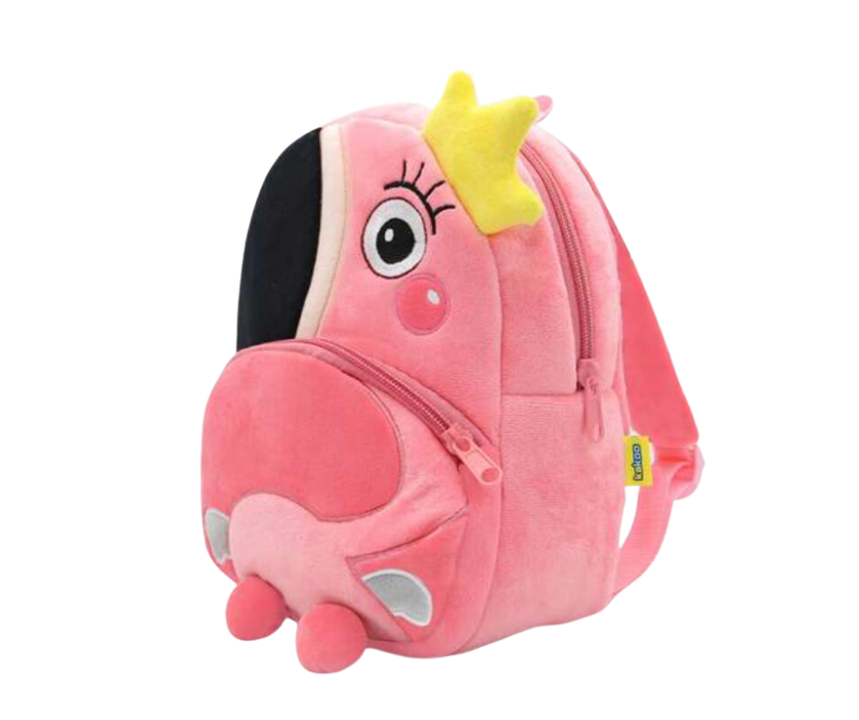 Rucsac Personalizat Plus Flamingo Roz, 26*24*10