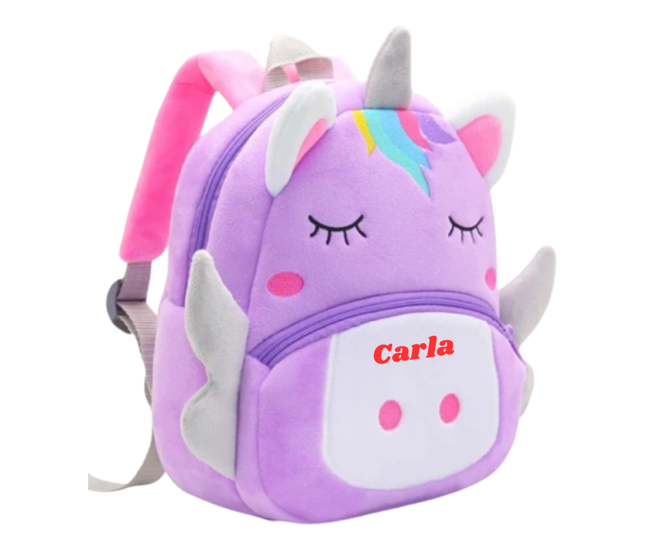 Rucsac Personalizat Plus, Unicorn, 26*24*10 cm