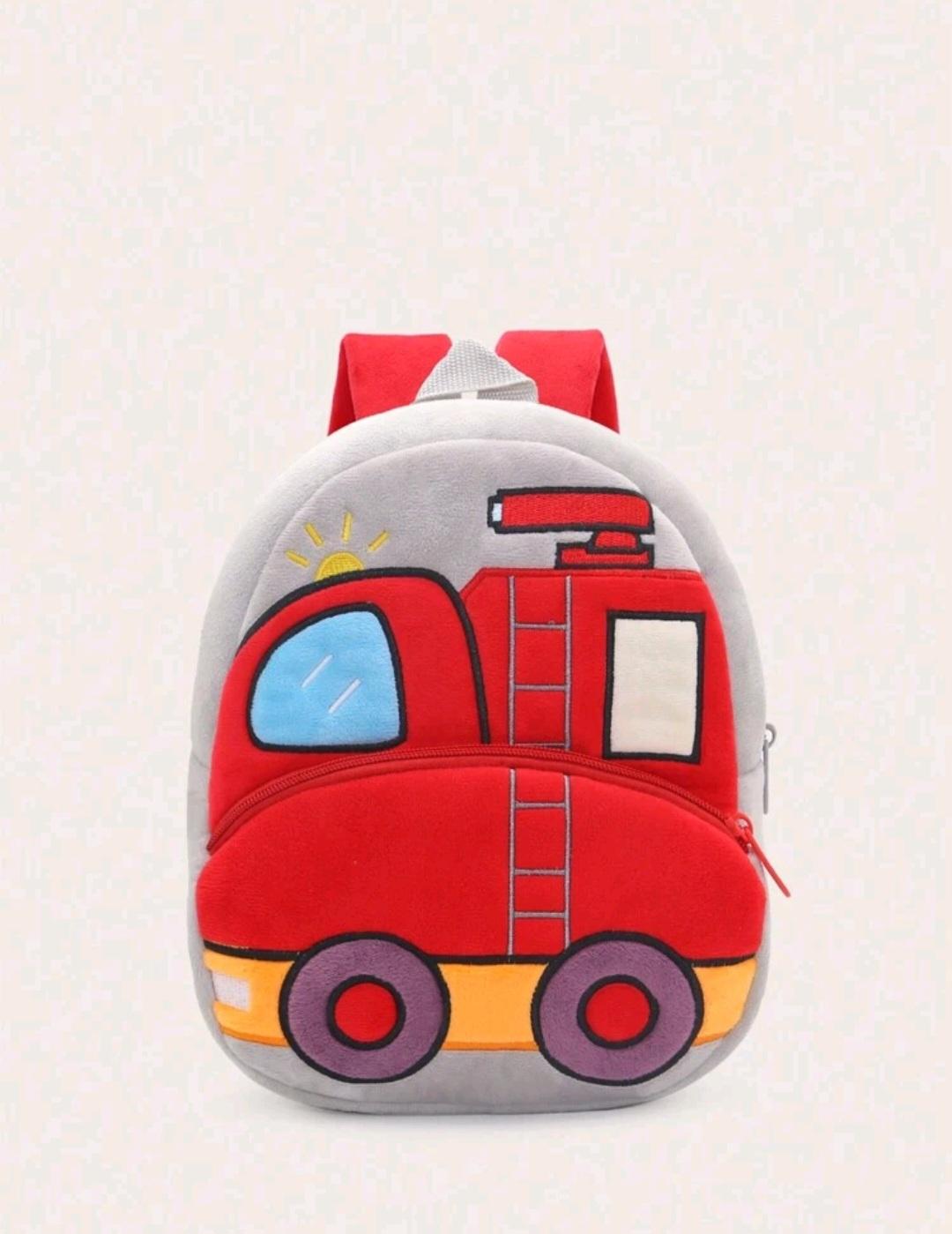 Rucsac Personalizat Plus Fire Truck, 26*24*10 cm